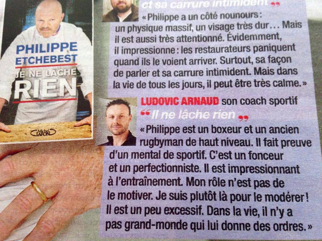 Ludo coach sportif de WP33 à Bordeaux de Philippe Etchebest interviewé 3